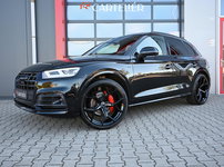 Audi Q5 - 55 TFSI e S-Line Quattro Competition 367PK | Luchtvering | Pano | 360 | Keyless | Ambient+ | Trekhaak | Alcantara | Memory | Digitaal Dash | Matrix Led | 22'' RS | Blind Spot | Afgevlakt Stuur | Nieuwe APK | Btw Auto | SOH 95% | Carplay
