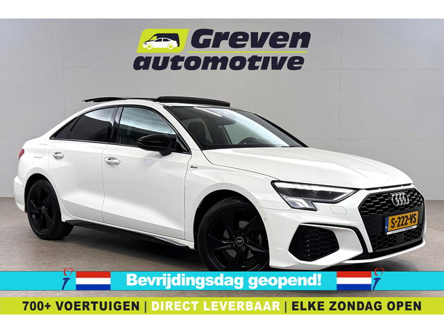 Audi A3 - Limousine 35 TFSI S-Line Black Optic | Pano | Virtual | Carplay | Sfeer | Adap. Cruise | Parkeersens. | Keyless