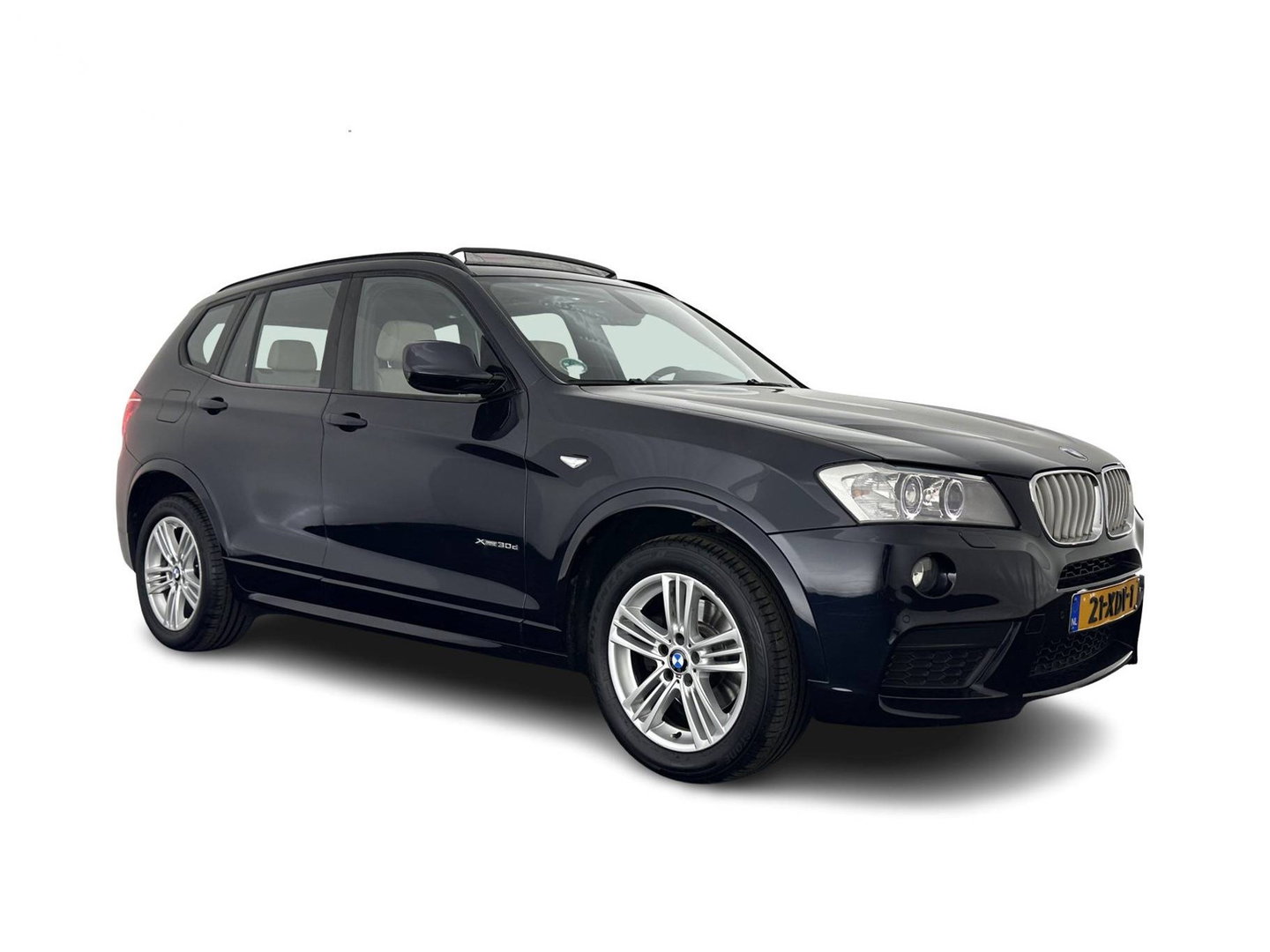 BMW X3 xDrive30d High Executive M-Sportpack Aut. *PANO | LEATHER | XENON | HEATED-SPORTSEATS | NAVI-FULLMAP | ECC | PDC | CRUISE | TOWBAR | 18''ALU*