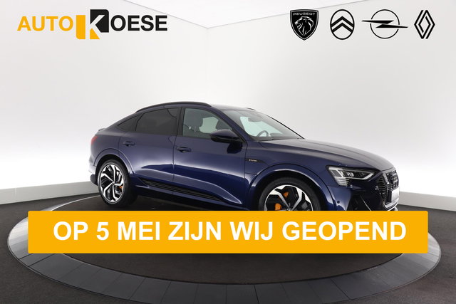 Audi e-tron - Sportback 55 Quattro S Edition 95 kWh 408 pk| Head-Up Display | Luchtvering | Elektronische Kofferklep | Camera