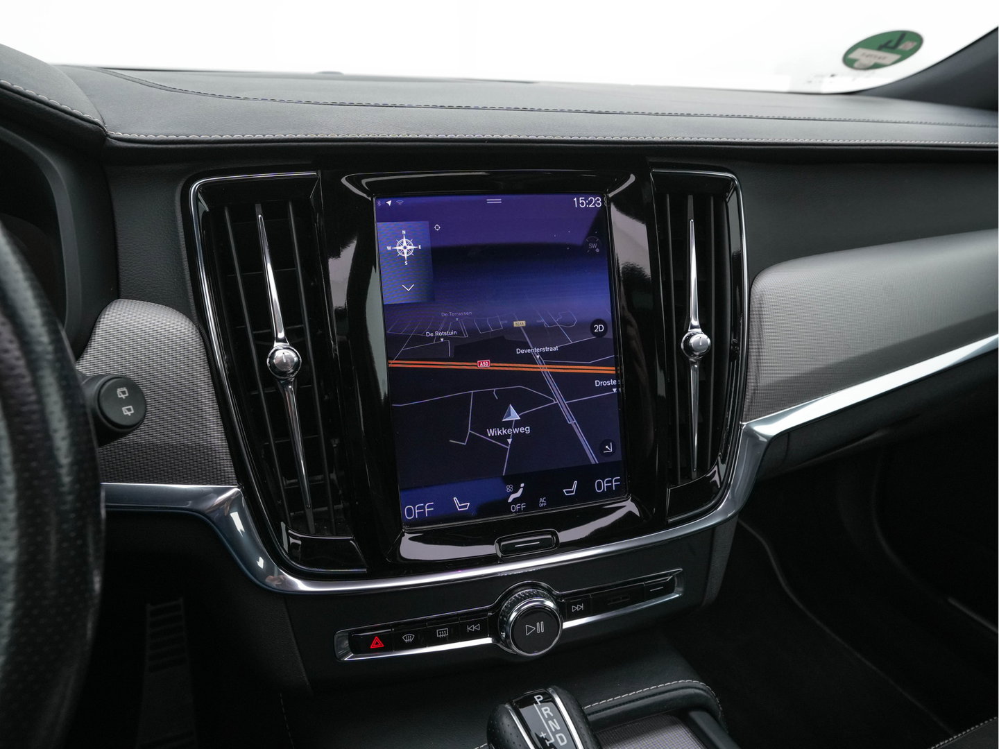 Volvo V90 2.0 D4 R-Design Aut. *PANO | HEAD-UP | LEATHER-MICROFIBRE | FULL-LED | TOP-VIEW | BLINDSPOT | HEATED-SPORTSEATS | DIGI-COCKPIT | NAVI-FULLMAP | KEYLESS | ECC | PDC | CRUISE | TOWBAR | 18''ALU*