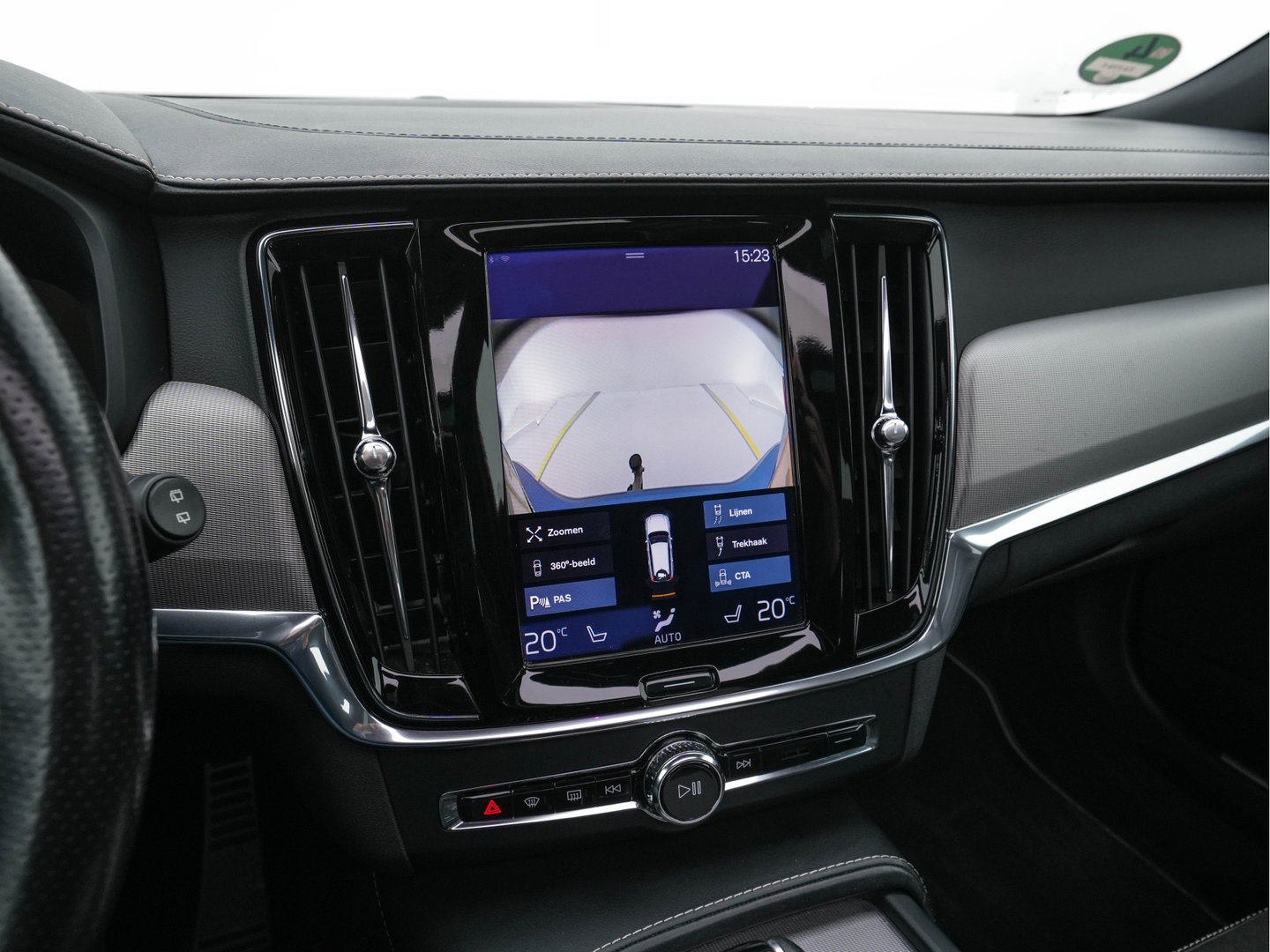 Volvo V90 2.0 D4 R-Design Aut. *PANO | HEAD-UP | LEATHER-MICROFIBRE | FULL-LED | TOP-VIEW | BLINDSPOT | HEATED-SPORTSEATS | DIGI-COCKPIT | NAVI-FULLMAP | KEYLESS | ECC | PDC | CRUISE | TOWBAR | 18''ALU*