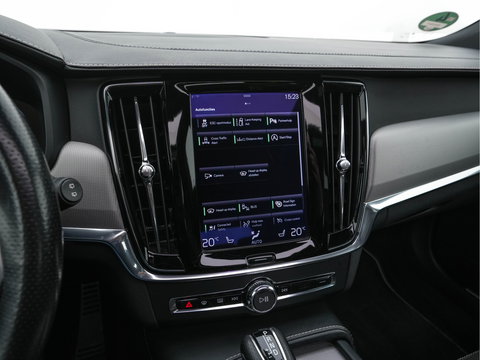 Volvo V90 2.0 D4 R-Design Aut. *PANO | HEAD-UP | LEATHER-MICROFIBRE | FULL-LED | TOP-VIEW | BLINDSPOT | HEATED-SPORTSEATS | DIGI-COCKPIT | NAVI-FULLMAP | KEYLESS | ECC | PDC | CRUISE | TOWBAR | 18''ALU*