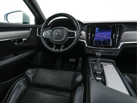 Volvo V90 2.0 D4 R-Design Aut. *PANO | HEAD-UP | LEATHER-MICROFIBRE | FULL-LED | TOP-VIEW | BLINDSPOT | HEATED-SPORTSEATS | DIGI-COCKPIT | NAVI-FULLMAP | KEYLESS | ECC | PDC | CRUISE | TOWBAR | 18''ALU*