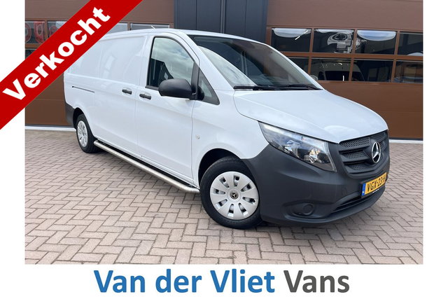 Mercedes-Benz Vito - 110 CDI 102 pk E6 XL Extra Lang 3p Lease €253 p/m, Airco, Apple Carplay/Android Auto, Camera, laadbrug,  onderhoudshistorie aanwezig