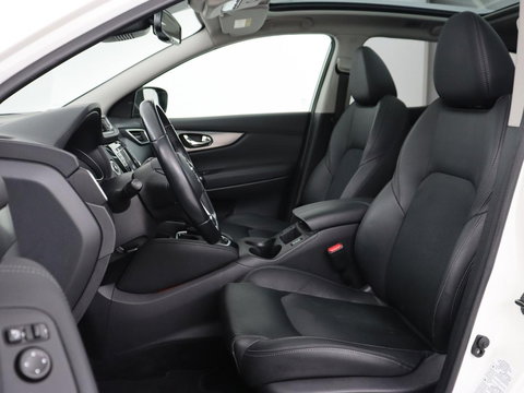 Nissan QASHQAI 1.3 DIG-T Business Edition | Panoramadak | Stoelverwarming | Trekhaak | Adaptive cruise | Leder | 360 Camera | Carplay | Keyless | Navigatie | Full LED | Side Assist | Elektrische stoelen