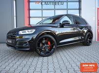 Audi Q5 - 55 TFSI e S-Line Quattro Competition 367PK | Luchtvering | Pano | 360 | Keyless | Ambient+ | Trekhaak | Alcantara | Memory | Digitaal Dash | Matrix Led | 22'' RS | Blind Spot | Afgevlakt Stuur | Nieuwe APK | Btw Auto | SOH 95% | Carplay