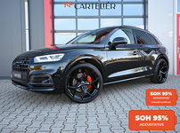 Audi Q5 - 55 TFSI e S-Line Quattro Competition 367PK | Luchtvering | Pano | 360 | Keyless | Ambient+ | Trekhaak | Alcantara | Memory | Digitaal Dash | Matrix Led | 22'' RS | Blind Spot | Afgevlakt Stuur | Nieuwe APK | Btw Auto | SOH 95% | Carplay