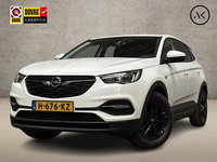 Opel Grandland X - 1.2 Turbo Sport (APPLE CARPLAY, GROOT NAVI, GETINT GLAS, SPORTSTOELEN, LEDER, LANE ASSIST, ELEK PAKKET, NIEUWSTAAT)