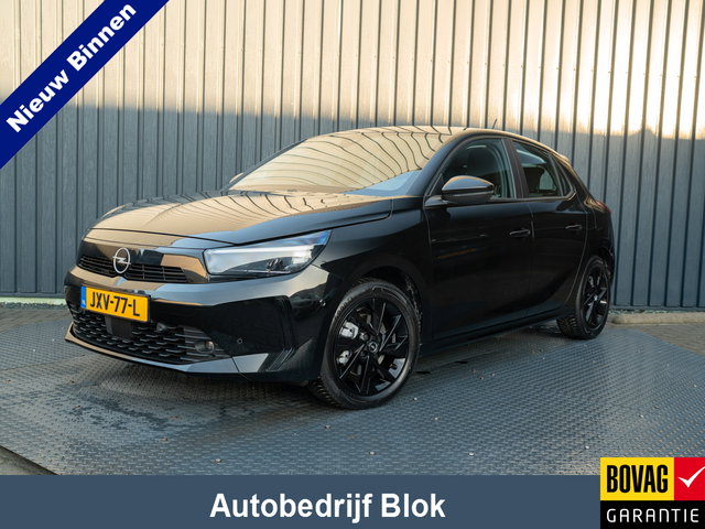Opel Corsa - 1.2 Turbo Hybrid Yes | Dodehoekbewaking | Camera | Stoel & Stuur verw. | Prijs Rijklaar!!