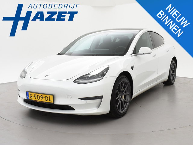 Tesla Model 3 - LONG RANGE AWD 75 kWh + CARBON DASHBOARDINLEG | ZWART LEDER | STOELVERW. V+A