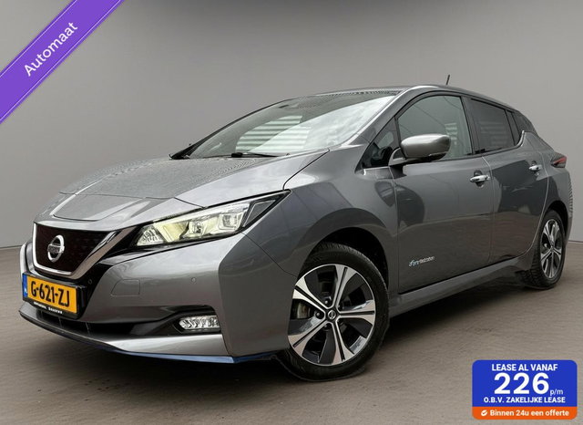 Nissan Leaf - e+Tekna 62 kWh Camera Cruise Led NL Auto SOH 92% Eerste Eigenaar Perfecte Staat Vol Opties Bouwjaar 2019