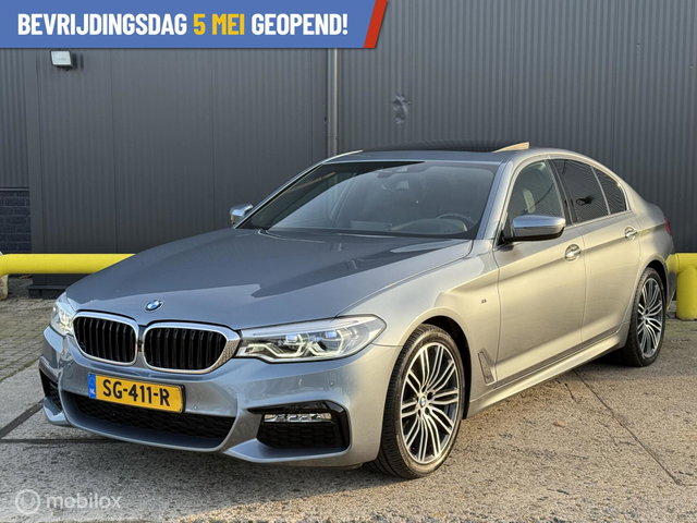 BMW 5 Serie - 520i High Executive | M-Pakket | Pano | Bomvol