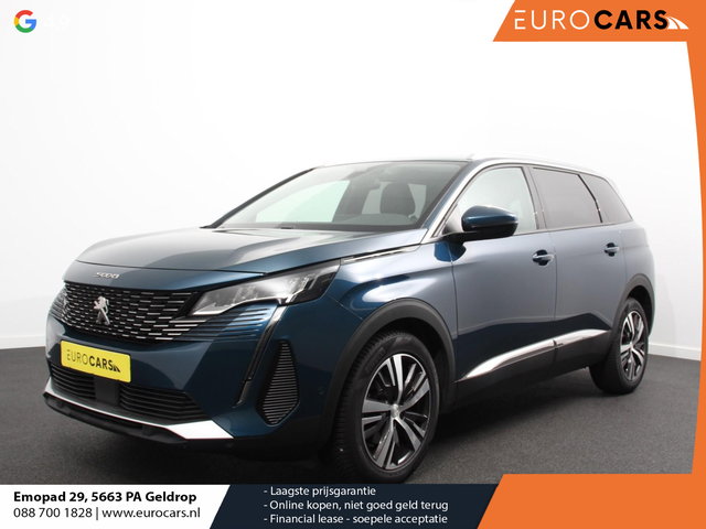 Peugeot 5008 - 1.2 PureTech 130pk Automaat Allure Pack 7-zits Navigatie Apple Carplay/Android Auto Climate Control Cruise Control Virtual cockpit PDC VA + Camera Zonneschermen achter Keyless Go Full LED  18” LM Velgen