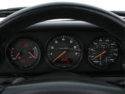 Porsche 911 Cabrio 993 Carrera Aut. *CABRIO | LEATHER | TIPTRONIC | AIRCO | CRUISE | SHIFTPADDLES | ALU-WHEELS | PORSCHE-RADIO/CD | LITRONIC-XENON*