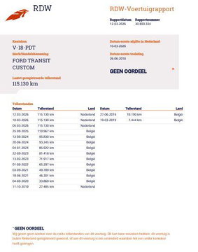 Ford Transit Custom 340 2.0 TDCI L1H1 Trend AIRCO / CRUISE CONTROLE / 3 ZITS / TREKHAAK / EURO 6