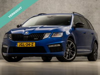 Škoda Octavia - 2.0 TSI VRS 230Pk (APPLE CARPLAY, GROOT NAVI, KUIPSTOELEN, STOELVERWARMING, CAMERA, ADAPTIVE CRUISE, TREKHAAK, GETINT GLAS, KEYLESS, ALCANTARA, NIEUWSTAAT)