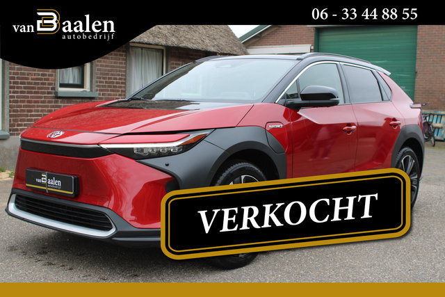 Toyota bZ4X - Premium 4WD 71 kWh **VERKOCHT!!**