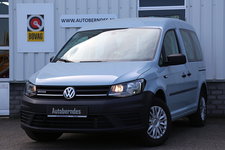 Volkswagen Caddy - 1.4 TGI Trendline 7 Persoons*Perfect VW Onderh.*2x zijschuifdeur/Stoelverw./Climate-Control/Camera/Parkeersens.V+A*