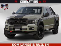 Ford F-150 - 5.0 V8 4X4 | MAT OLIVE GREEN | BIJTELLING VRIJ | ZEER DIK | CAMERA | 3500KG | PANORAMA | LEDER | GO RHINO ROLLBAR | CRUISE CONTROL | PRINS LPG | BAKFLIP COVER | Deze pick-up is leverbaar met zowel een groot rijbewijs (C) als een klein rijbewijs (B). Laat 