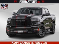Dodge Ram Pick-Up - NIGHT PREMIUM | 426PK | STRIPING | LUCHTVERING | HUD | PANO | 360 CAM | Full Option | LIMITED WHEELS | De Meest Luxe in zijn Klasse | Comfortabele Dubbele Cabine met Royale 5 Zitplaatsen | EERSTE EIGENAAR | SMOKE PACK | BOM VOL |