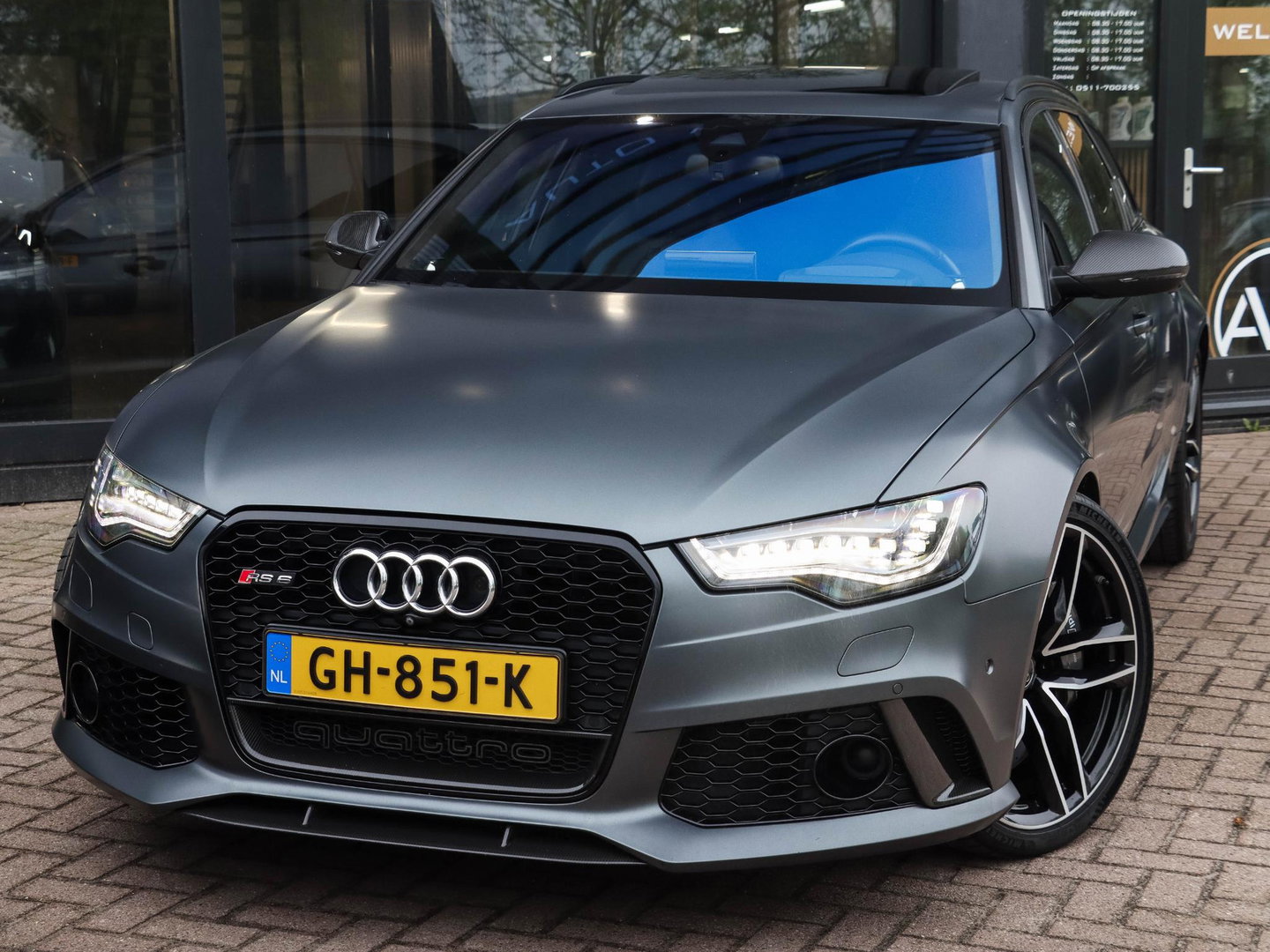 Audi RS6 4.0 TFSI RS 6 quattro Keramisch B&O Adv. HeadUp Nachtzicht Panodak Softclose
