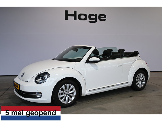Volkswagen Beetle - Cabriolet 1.2 TSI Design BlueMotion Cruise control PDC Airco Navigatie Stoelverwarming 100% Onderhouden! Inruil Mogelijk!