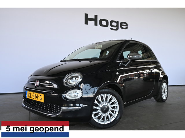 Fiat 500 - 0.9 TwinAir Turbo Lounge Airco Navigatie Leder Lichtmetaal Panoramadak Xenon Goed onderhouden! Inruil Mogelijk!