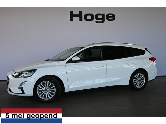 Ford Focus - Wagon 1.0 EcoBoost Titanium X Business Clima Navigatie LED 1e Eigenaar Rijklaarprijs! Inruil Mogelijk!