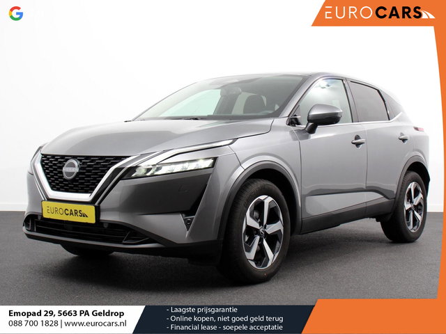 Nissan QASHQAI - 1.3 MHEV DIG-T 158pk Xtronic Tekna+ Navigatie Apple Carplay/Android Auto Parkeersensoren 360 camera Adaptive cruise control Elektrisch panoramadak achterklep en bestuurderstoel Stoel-en stuurverwarming