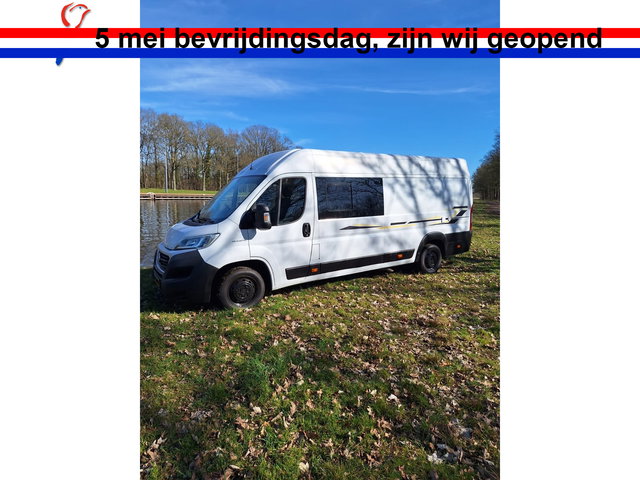 Fiat Ducato - Camper met lengte bedden airco Camera,Cruise,Clima,Toilet,wasbak Vakantie klaar !! apk 04-2027