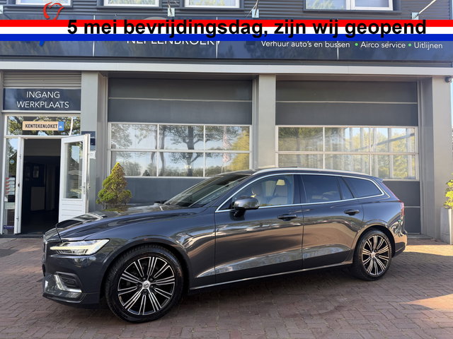 Volvo V60 - 2.0 D4 Inscription Leer,Panodak,18Inch,Trekhaak,Navi,Cruise Bomvol en dealer onderhouden