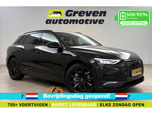 Audi e-tron - 50 Quattro Black Edition 71 kWh | Snelladen | SOH 91% | Camera | Virtual | Memory | Cruise | Parkeersens.