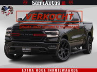 Dodge Ram Pick-Up - BLACK OPS | 5.7 V8 4x4 | SPORT NIGHT EDITION | PANORAMA DAK | COMFORT STOELEN | 22 INCH WIELEN | OPEN UITLAAT KLEP ELEKTR | CREW CAB 5 ZIT PLAATSEN | DUBBELE CABINE | DC | Eerste Eigenaar | Origineel Nederlandse auto |