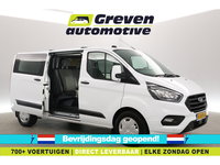 Ford Transit Custom - 2.0 TDCI L2H1 | Dubbele Cabine | 2800kg Trekgew. | Airco | Cruise | Trekhaak | Parkeersens.