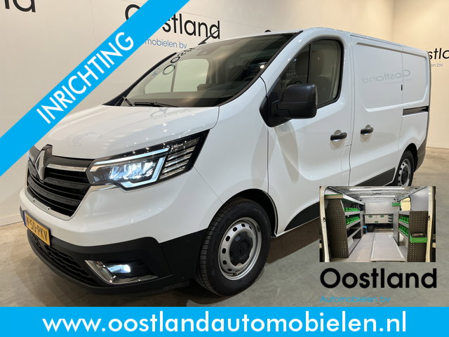 Renault Trafic - 2.0 dCi 130 PK L1H1 Servicebus / Inrichting / Euro 6 / Schuifdeur L + R / 220V. / Airco / CarPlay / Camera / Trekhaak / Cruise Control / LED / 3-Zits / 31.500 KM!!