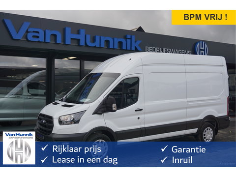 Ford Transit 350L 130PK L3H3 BPM VRIJ!! Navi, 360° Camera, Adap. Cruise, 270° Deur!! NR. A10*