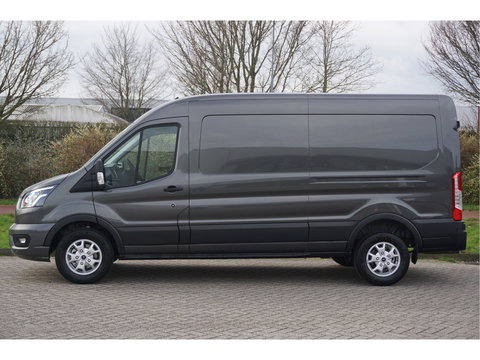 Ford Transit 350L L3H2 Limited AUT-8 165PK BPM VRIJ Navi, Adap. Cruise, 360° Cam, Trekhaak!! NR. 225