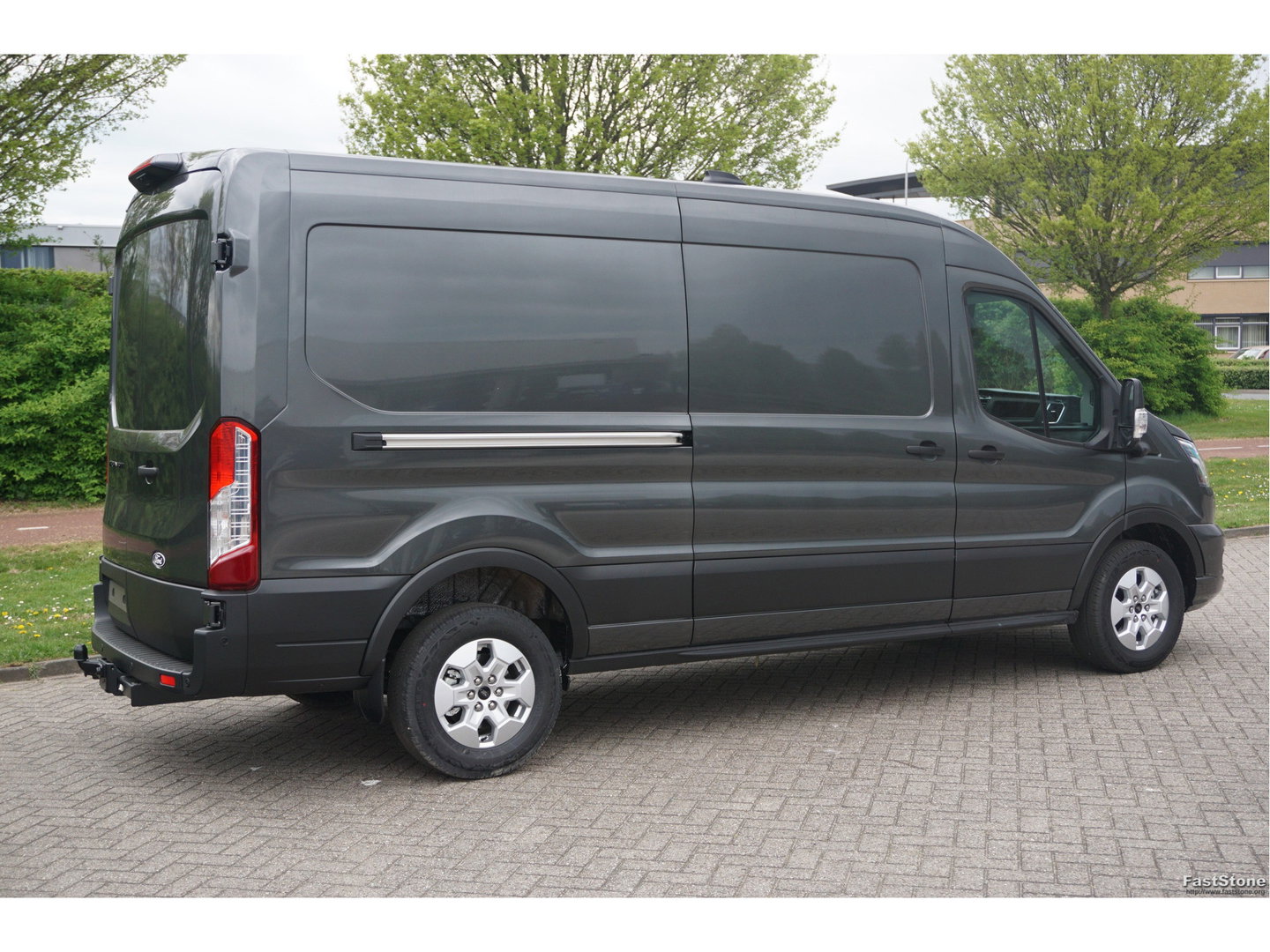 Ford Transit 350L L3H2 Limited AUT-8 165PK BPM VRIJ Navi, Adap. Cruise, 360° Cam, Trekhaak!! NR. 225