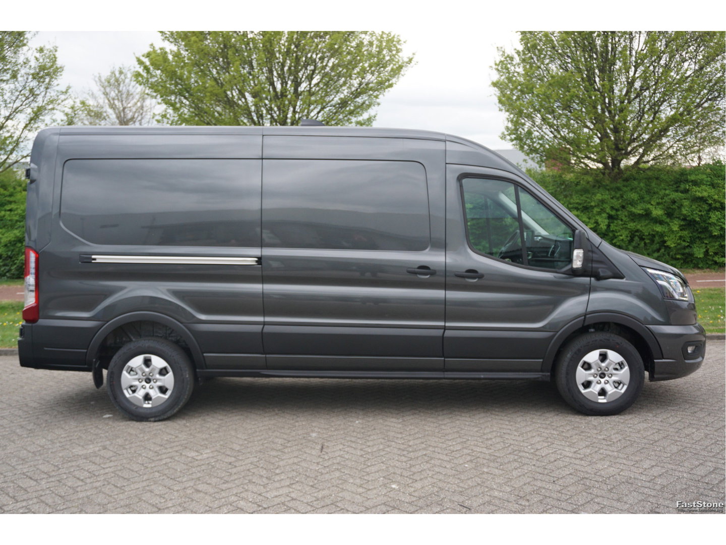 Ford Transit 350L L3H2 Limited AUT-8 165PK BPM VRIJ Navi, Adap. Cruise, 360° Cam, Trekhaak!! NR. 225
