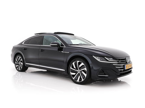 Volkswagen Arteon 1.4 TSI eHybrid R-Line Business+ (INCL.BTW) *PANO | HEAD-UP | LEATHER-MICROFIBRE | FULL-LED | TOP-VIEW | ADAPTIVE-CRUISE | BLINDSPOT | HEATED-SPORTSEATS | KEYLESS | NAVI-FULLMAP | PRIVACY-GLASS | SHIFT-PADDLES | DIGI-COCKPIT
