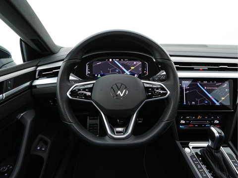 Volkswagen Arteon 1.4 TSI eHybrid R-Line Business+ (INCL.BTW) *PANO | HEAD-UP | LEATHER-MICROFIBRE | FULL-LED | TOP-VIEW | ADAPTIVE-CRUISE | BLINDSPOT | HEATED-SPORTSEATS | KEYLESS | NAVI-FULLMAP | PRIVACY-GLASS | SHIFT-PADDLES | DIGI-COCKPIT