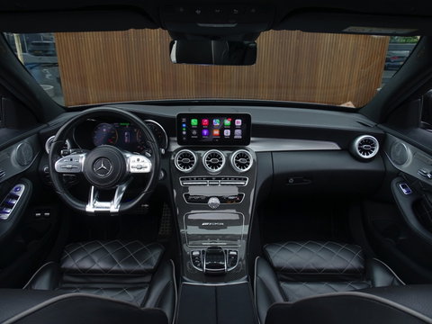 Mercedes-Benz C-Klasse 300e 320PK AMG / C63 Edit. / Burmester / Carbon / 360° / *NAP*