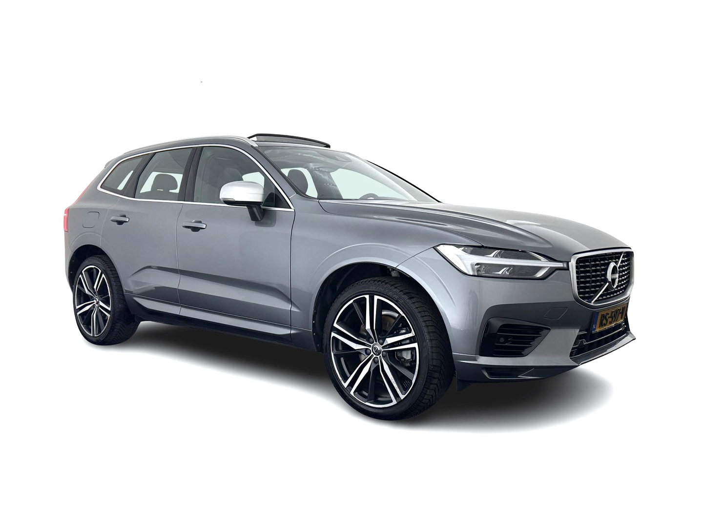 Volvo XC60 2.0 T8 Twin Engine AWD R-Design (INCL.BTW) *PANO | LEATHER-MICROFIBRE | FULL-LED | KEYLESS | AIR-SUSPENSION | HEATED-SPORTSEATS | DIGI-COCKPIT | CAMERA | NAVI-FULLMAP | ECC | PDC | CRUISE | 21''ALU | TOWBAR*