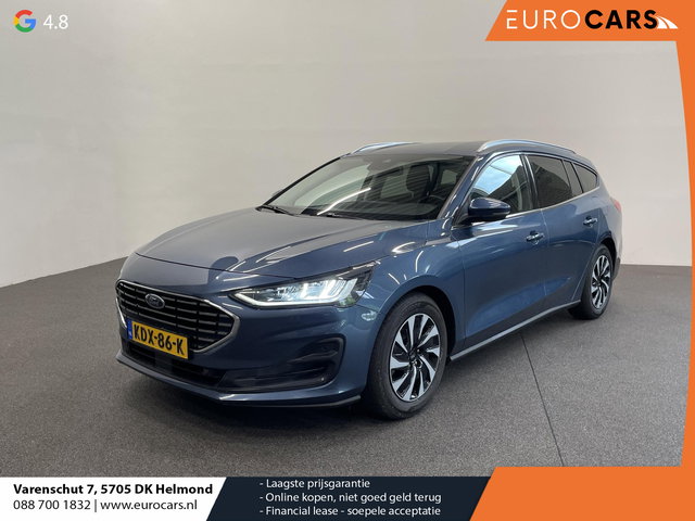 Ford Focus - Wagon 1.0 EcoBoost 155pk Aut. Hybrid Titanium X Airco ECC Trekhaak Navi Carplay PDC VA+Camera Full LED Comfortstoelen Stoel/stuurwielverwarming