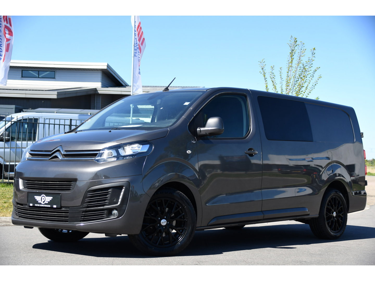 Citroën Jumpy 2.0 BlueHDI 120 L3 PB Edition Cruise, Carplay, Sensoren, 120pk, Automaat, Multimedia, Trekhaak, 6 zits, Uniek!