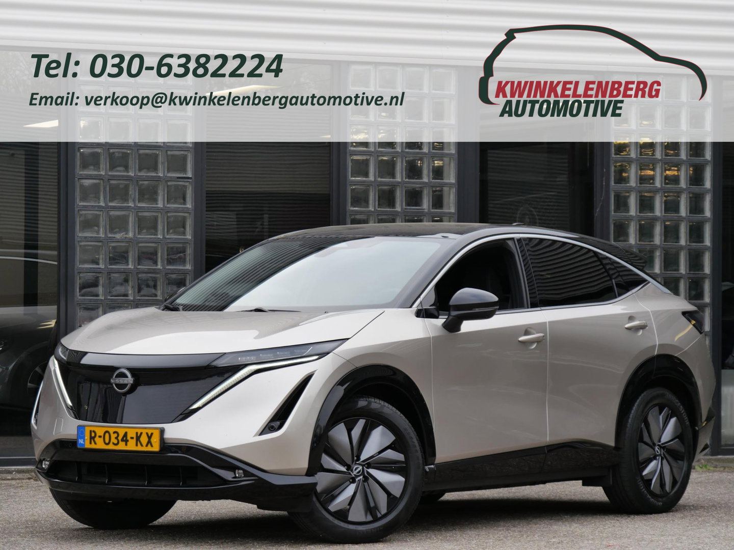 Nissan ARIYA 66kWh ADVANCE/ WARMTEPOMP/ 360° CAMERA/ ELEKT. KLEP/ SOH 99%