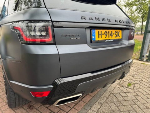 Land Rover Range Rover Sport 2.0 P400e HSE Dynamic SVO Mat Grey Airco/ECC,Leder,Navi,Pano Geheel dealeronderhouden