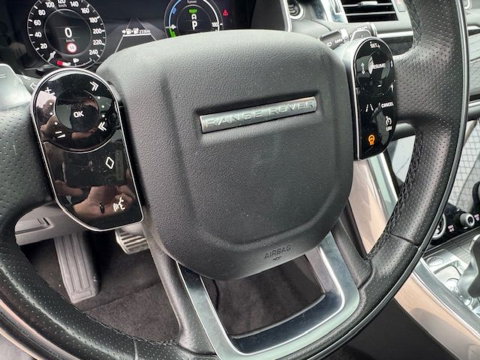 Land Rover Range Rover Sport 2.0 P400e HSE Dynamic SVO Mat Grey Airco/ECC,Leder,Navi,Pano Geheel dealeronderhouden