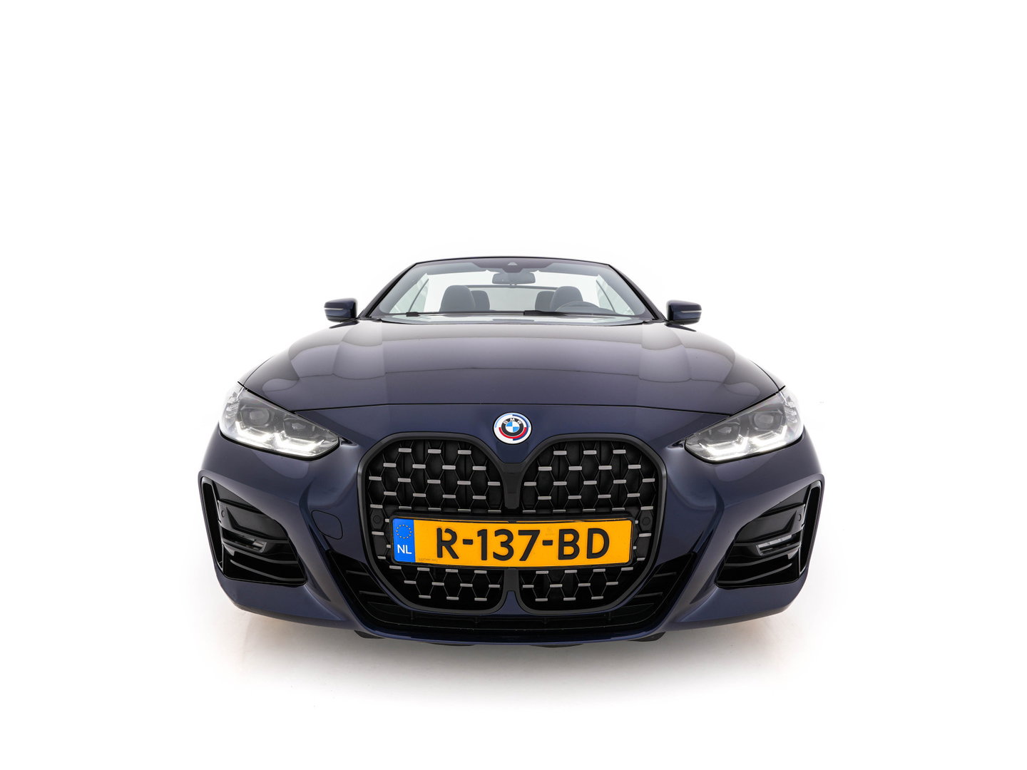 BMW 4 Serie Cabrio 420i M-Sportpack High Executive (INCL-BTW) *LEATHER | FULL-LED | MEMORY-PACK | BLINDSPOT | DIGI-COCKPIT | HIFI-SOUND | SHIFTPADDLES | CAMERA | DAB | NAVI-FULLMAP | TOWBAR | 19''ALU*
